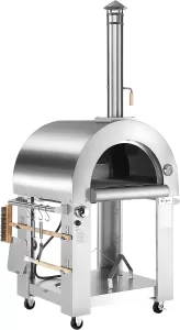 Empava Wood Gas Portable Outdoor Pizza Oven