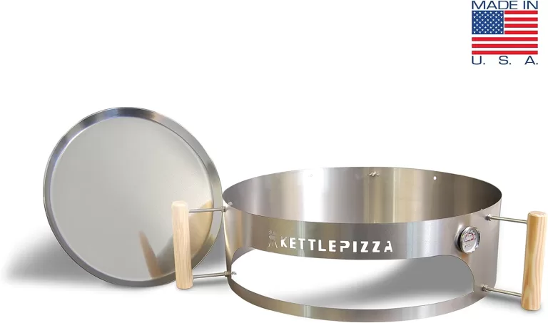 KettlePizza Basic 22.5-Inch Pizza Oven Kit for Kettle Grill